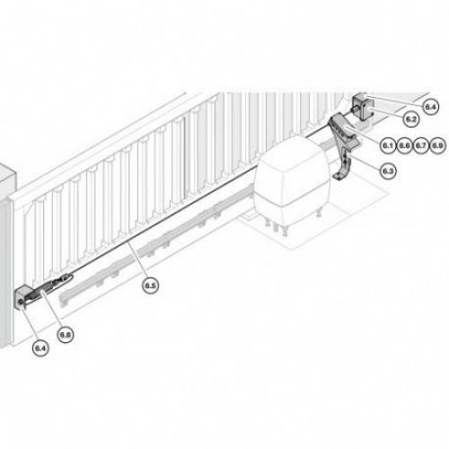 HORMANN Резьбовые соединения для LineaMatic P, STA 60, 90, 180, 220